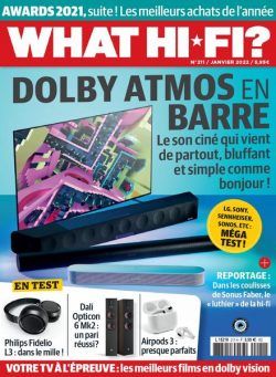 What Hifi France – janvier 2022