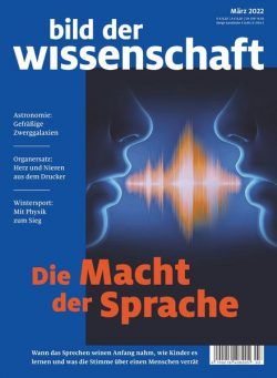 Bild der Wissenschaft – Marz 2022