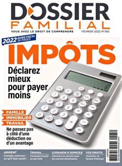 Dossier Familial – Fevrier 2022