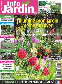 Info Jardin – Decembre 2021 – Fevrier 2022