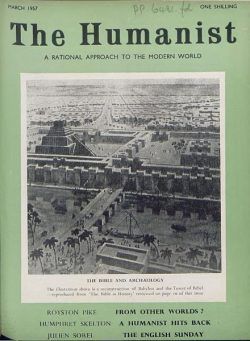 New Humanist – The Humanist, March 1957