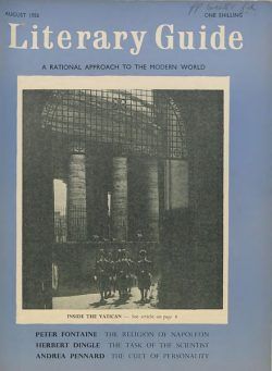 New Humanist – The Literary Guide August 1956