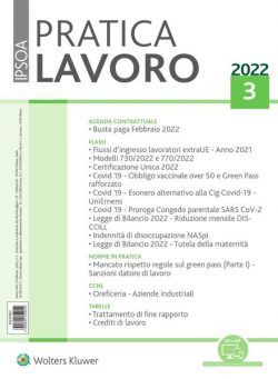 Pratica Lavoro – 5 Febbraio 2022