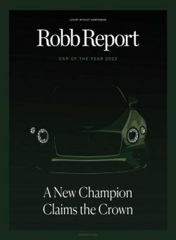 Robb Report USA – February 2022