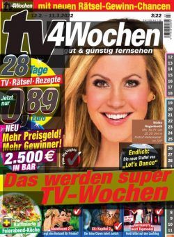 TV 4 Wochen – Nr 3 2022