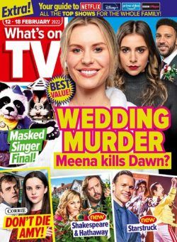 What’s on TV – 12 February 2022