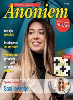 Anoniem – maart 2022