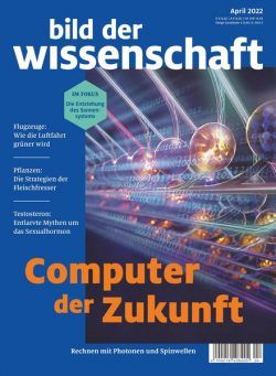 Bild der Wissenschaft – April 2022