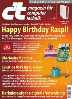 c’t magazin fur computertechnik – 26 Februar 2022