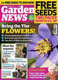 Garden News – March 12 2022