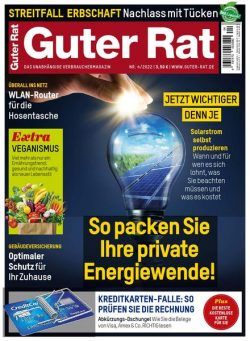 Guter Rat – April 2022