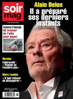 Le Soir Magazine – 18 mars 2022