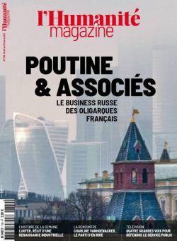 L’Humanite Magazine – 24 Mars 2022