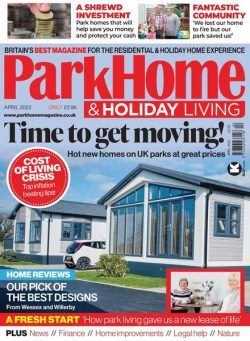 Park Home & Holiday Caravan – April 2022