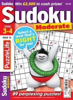 PuzzleLife Sudoku Moderate – March 2022