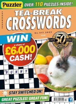 Puzzler Tea-Break Crosswords – March 2022