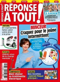 Reponse a tout ! – Avril 2022