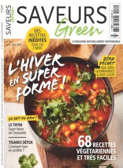 Saveurs Green – Janvier-Fevrier 2022