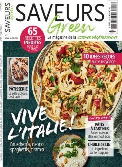 Saveurs Green – Mars-Avril 2022