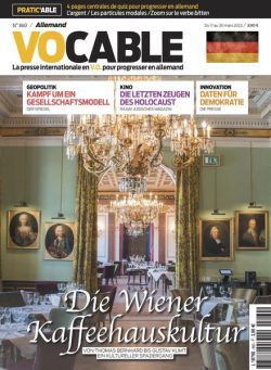 Vocable Allemand – 17 Mars 2022