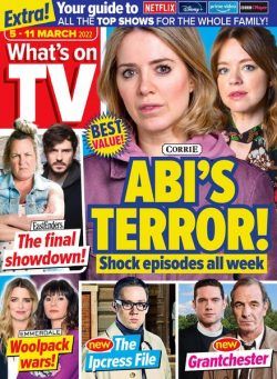 What’s on TV – 05 March 2022