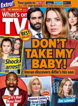 What’s on TV – 12 March 2022