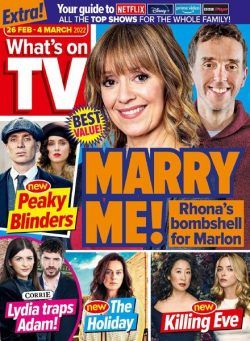 What’s on TV – 26 February 2022