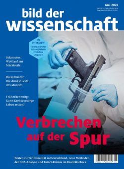 Bild der Wissenschaft – Mai 2022