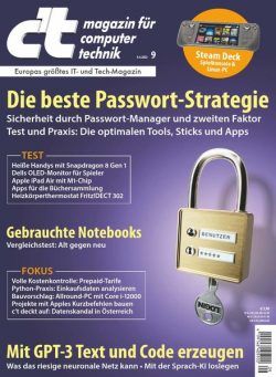 c’t magazin fur computertechnik – 08 April 2022
