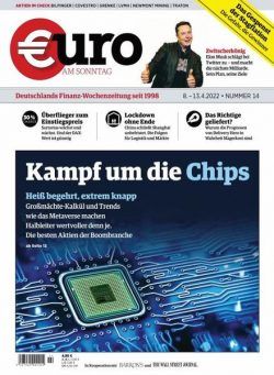 Euro am Sonntag – 08 April 2022