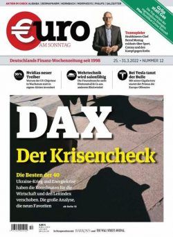 Euro am Sonntag – 25 Marz 2022