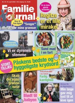 Familie Journal – 16 april 2022