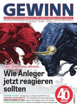 Gewinn – April 2022