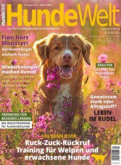 HundeWelt – April 2022