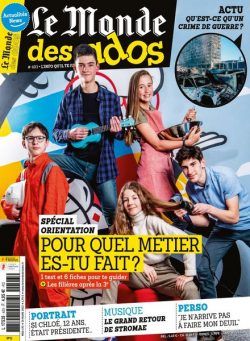 Le Monde des Ados – 30 Mars 2022