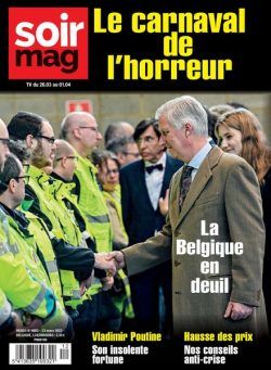 Le Soir Magazine – 25 mars 2022