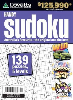 Lovatts Handy Sudoku – April 2022