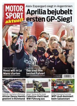 MOTORSPORT aktuell – 06. April 2022