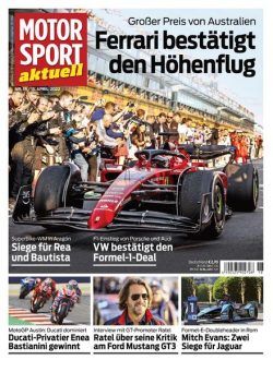 MOTORSPORT aktuell – 13 April 2022