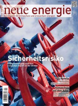 neue energie – April 2022