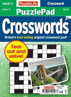 PuzzleLife PuzzlePad Crosswords – 21 April 2022
