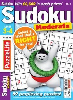 PuzzleLife Sudoku Moderate – April 2022