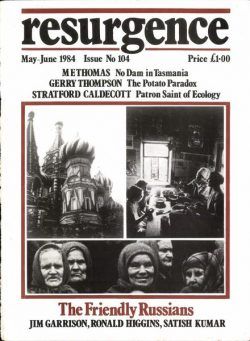 Resurgence & Ecologist – Resurgence 104 – May-Jun 1984