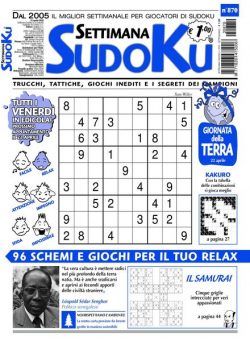 Settimana Sudoku – 13 aprile 2022