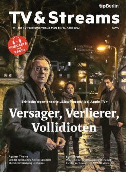 tipBerlin TV & Streams – 29 Marz 2022