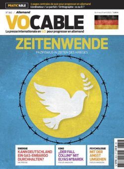 Vocable Allemand – 14 Avril 2022