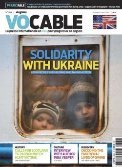 Vocable Anglais – 14 Avril 2022