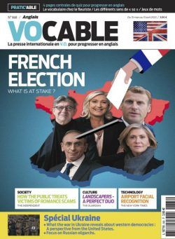 Vocable Anglais – 31 Mars 2022