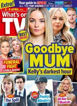 What’s on TV – 02 April 2022