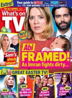 What’s on TV – 16 April 2022